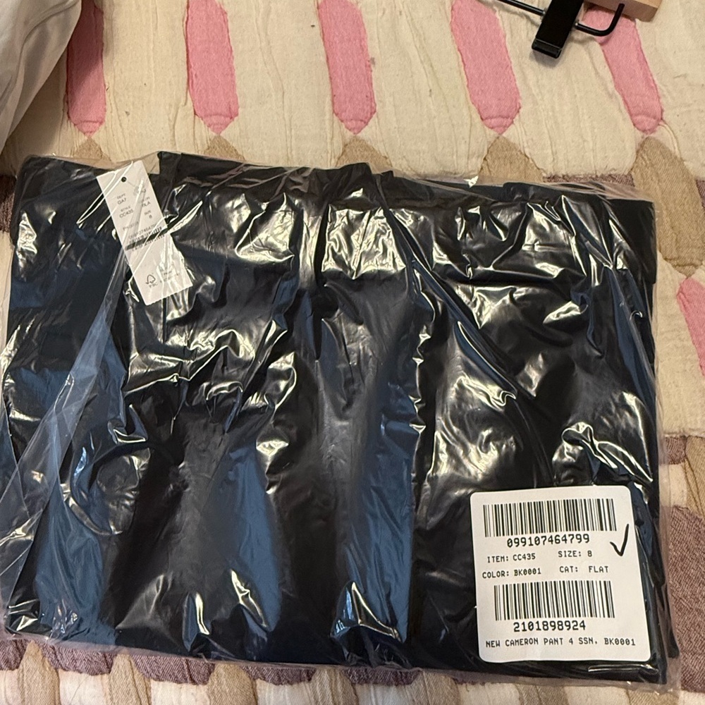 J. Crew New Cameron 4 Season Stretch Black Women's Trousers Pants NWT 8 Black - Picture 12 of 13
